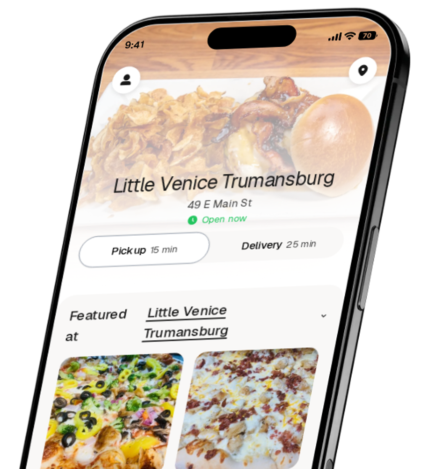 Little Venice Trumansburg app preview